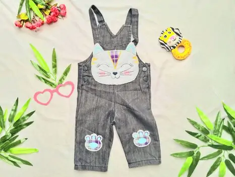 Lovely Cat 27-714 Maibella Dark Grey საბავშვო კომბინიზონი
