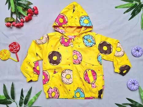 Jacket Crispy Yellow 22208 საბავშვო ქურთუკი