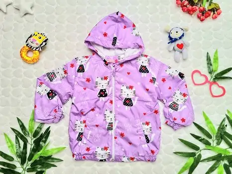 Jacket Crispy purple 22202 საბავშვო ქურთუკი