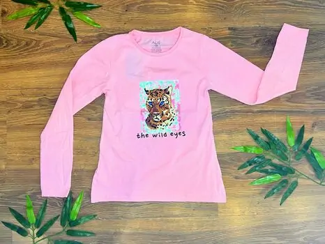 The Wild 723452 ALG Pink გრძელ მკლავიანი მაისური