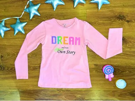 DREAM PINK 723408 ALG გრძელ მკლავიანი მაისური