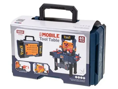 Mobile Tool Set For Kids Blue 8035B სათამაშო ინსტრუმენტების ნაკრები, 15 image