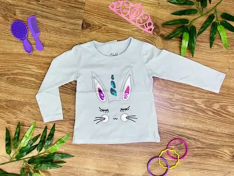Bunny White 523408 ALG გრძელ მკლავიანი მაისური