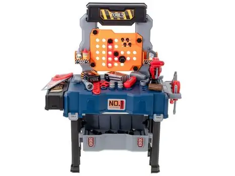 Mobile Tool Set For Kids Blue 8035B სათამაშო ინსტრუმენტების ნაკრები, 6 image