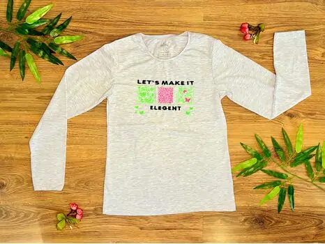 LET'S MAKE IT GREY 723111 ALG გრძელ მკლავიანი მაისური