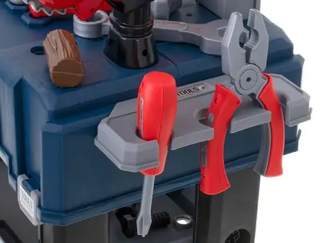 Mobile Tool Set For Kids Blue 8035B სათამაშო ინსტრუმენტების ნაკრები, 13 image