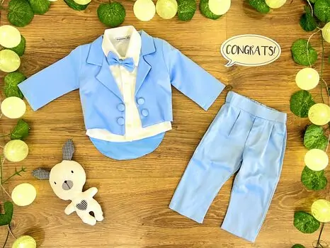 PUGI BABY SUIT SET 2053 საბავშვო ტანსაცმლის ნაკრები