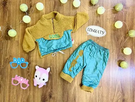 Cool Girl Baby Set MURATBABY 7262 საბავშვო ტანსაცმლის ნაკრები