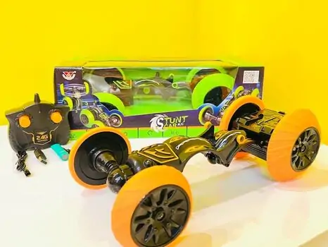 Stunt Car For Kids ORANGE სათამაშო მანქანა დისტანციური მართვით