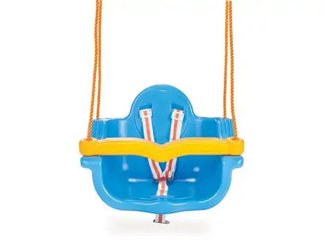 Pilsan-ის საბავშვო საქანელა  06 138  JUMBO SWING ORANGE BLUE