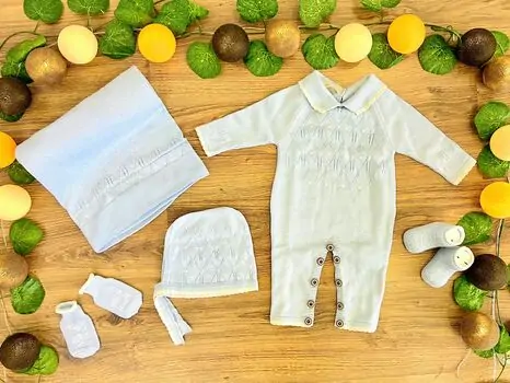 ZENI BABY KNITTED CLOTHES SET 3010 საბავშვო ტანსაცმლის ნაკრები