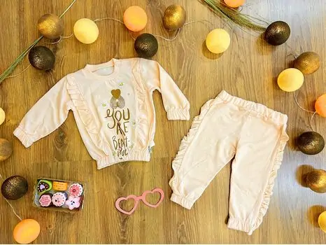 "You Are Beautiful" Set MURATBABY 6857 საბავშვო ტანსაცმლის ნაკრები