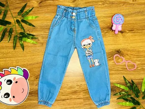 Girl with Kitten Jeans ALG 622708 შარვალი