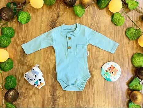 Muratbaby TULUM Light Blue ჩვილის ბოდე