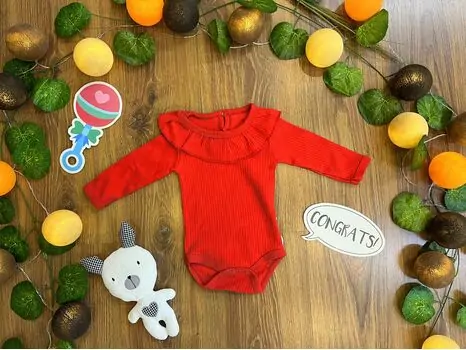 Cute Baby Muratbaby 6402 Red ჩვილის ბოდე