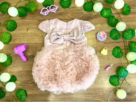 AMANTE KIDS BABY DRESS 605 საბავშვო კაბა, 2 image