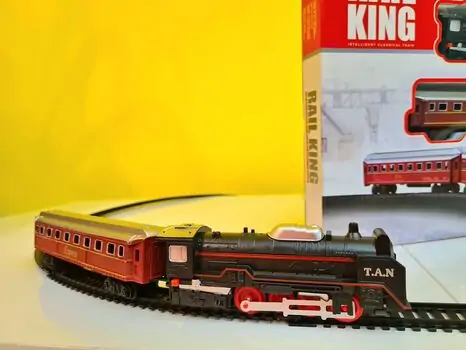 Rail king train set საბავშვო სათამაშო მატარებელი, 3 image