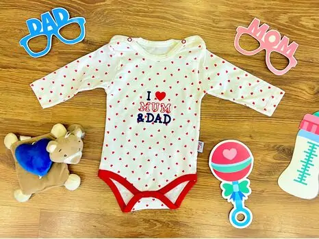 I love Mum & Dad 7032 Muratbaby ჩვილის ბოდე