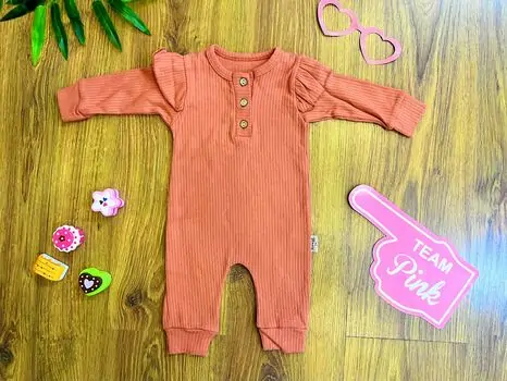 Little Romper MURATBABY 6771 Terracotta საბავშვო რომპერი