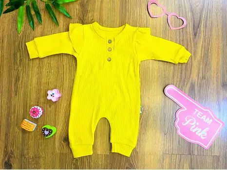 Little Romper MURATBABY 6771 Yellow საბავშვო რომპერი