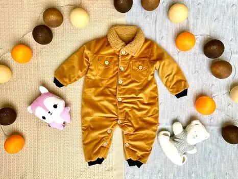 Little Romper MURATBABY Yellow 6141 საბავშვო რომპერი