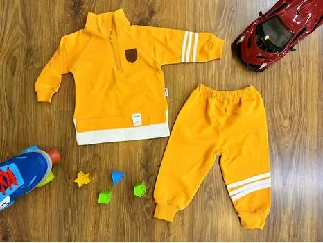 Sport Set For Baby MURATBABY Yellow 7271 საბავშვო ტანსაცმლის ნაკრები