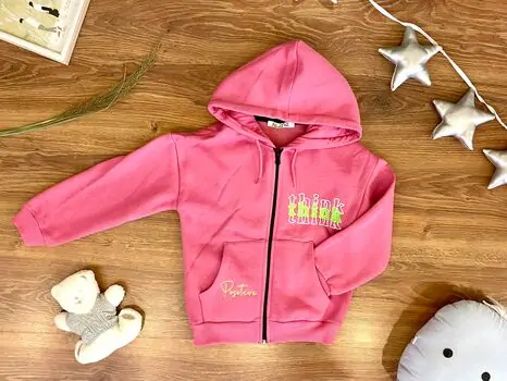 Think ALG 723545 საბავშვო ჰუდი Pink