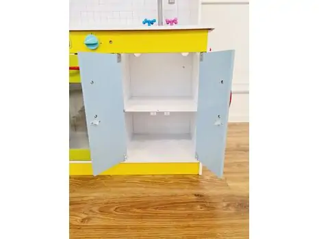 Toy Wooden Kitchen For Kids TX1185 საბავშვო ხის სამზარეულო, 5 image