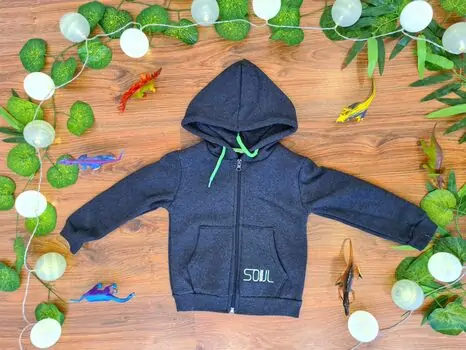 Soul Freedom ALG 223152 საბავშვო ჰუდი Dark Grey