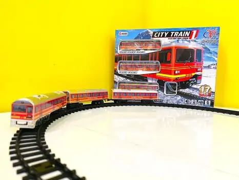CITY TRAIN სათამაშო ელექტრო მატარებელი JHX5509, 11 image