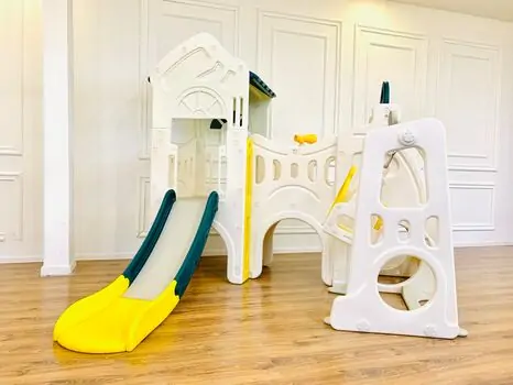 BABY SWING & SLIDE SET UN-PG11 სათამაშო სასრიალოს და საქანელას კომპლექტი, 3 image