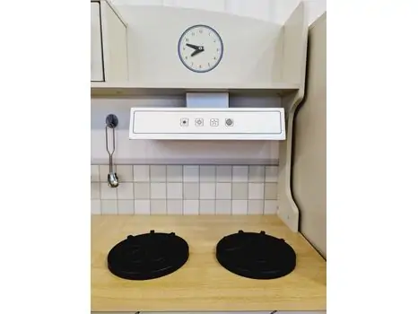 Toy Wooden Kitchen With Accessories TX1196 საბავშვო ხის სამზარეულო, 6 image