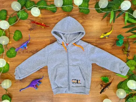 Soul Freedom ALG 223152 საბავშვო ჰუდი Grey