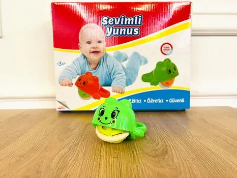 Rattle Cute Turtle CanEm-ის განსავითარებელი სათამაშო კუ, 3 image