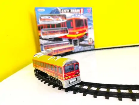 CITY TRAIN სათამაშო ელექტრო მატარებელი JHX5509, 5 image