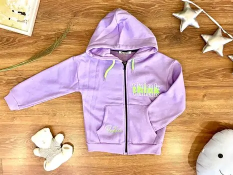 Think ALG 723545 საბავშვო ჰუდი Purple