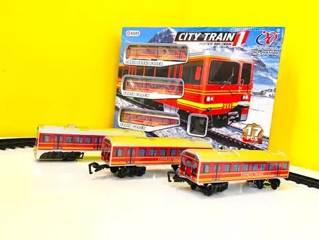 CITY TRAIN სათამაშო ელექტრო მატარებელი JHX5509, 3 image