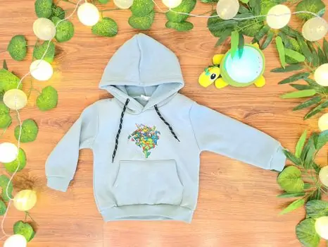 Teenage Mutant Ninja Turtles ALG 223159 საბავშვო ჰუდი Light Blue
