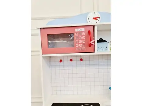 Toy Wooden Kitchen For Kids TX1185 საბავშვო ხის სამზარეულო, 7 image