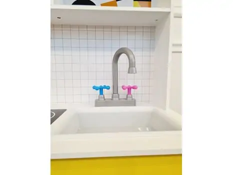 Toy Wooden Kitchen For Kids TX1185 საბავშვო ხის სამზარეულო, 10 image