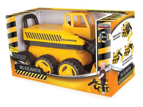 Pilsan-ის სათამაშო დიდი ექსკავატორი 06 207 BIG EXCAVATOR, 3 image