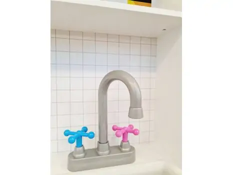Toy Wooden Kitchen For Kids TX1185 საბავშვო ხის სამზარეულო, 11 image