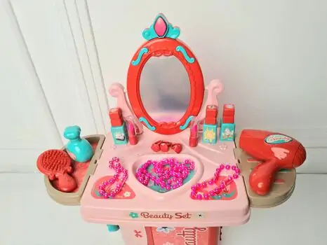 Beauty salon playset in case 008-973A სათამაშო ტრილიაჟი, 5 image