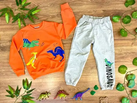 T-REX 2IN1 SET ALG 223446 საბავშვო სპორტული ორეული Orange