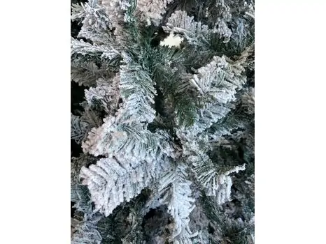 Snow-Covered Christmas Tree დათოვლილი საახალწლო ნაძვის ხე 210 სმ (OT007), 7 image
