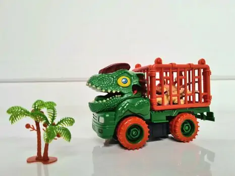 Dinosaur Truck For Toys YH559-0014B სათამაშო დინოზავრის სატვირთო, 3 image