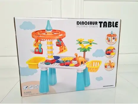 Dinosaur Flying Chair Table  222-B105 საბავშვო კონსტრუქტორი, 2 image
