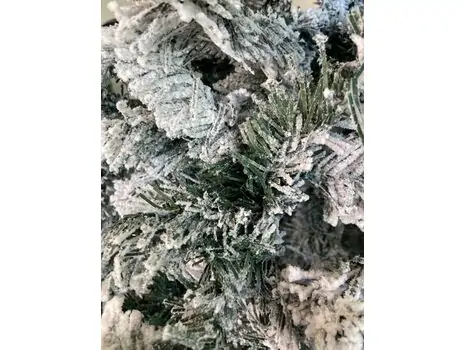 Snow-Covered Christmas Tree დათოვლილი საახალწლო ნაძვის ხე 210 სმ (OT007), 5 image