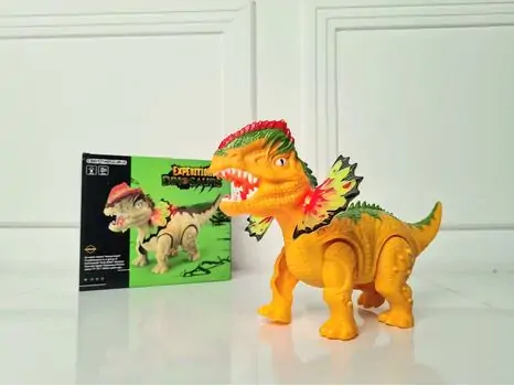 TOY DINOSAUR WITH LIGHT & SOUND 3369 სათამაშო დინოზავრი, 4 image
