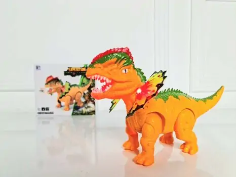 TOY DINOSAUR WITH LIGHT & SOUND 3369 სათამაშო დინოზავრი